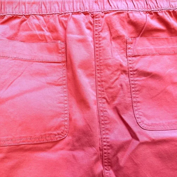 NWT CROFT & BARROW Women Drawstring Pockets Elastic Waist Pink Skirt Plus Sz 4X - Picture 8 of 11